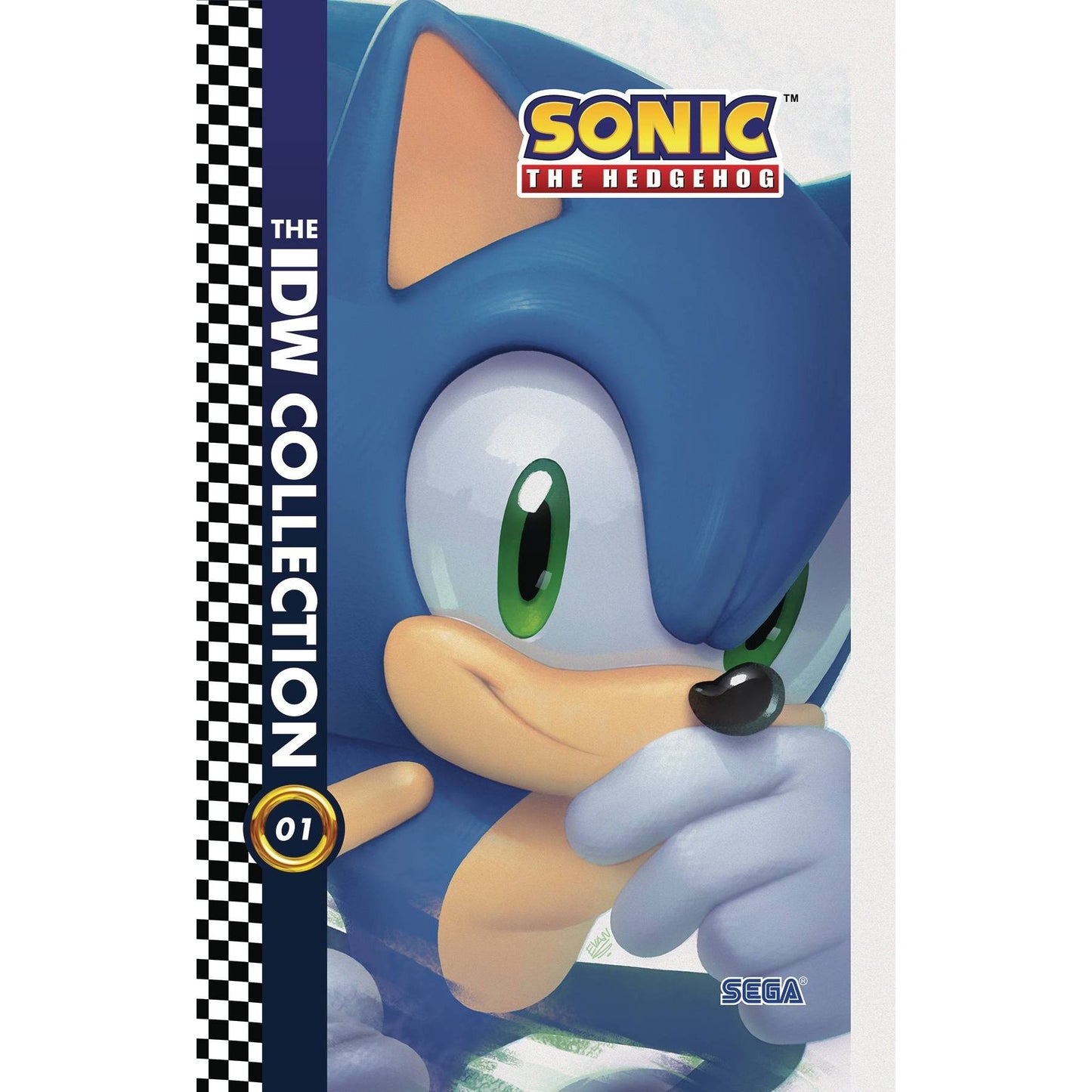 SONIC THE HEDGEHOG IDW COLLECTION HC VOL 01