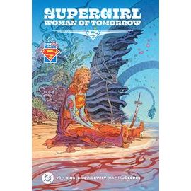Superman Day 2026 - Supergirl Woman of Tomorrow The Deluxe Edition HC Variant Dust Jacket - On Sale Date: 4/18/26