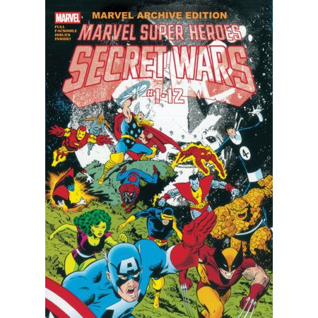 Marvel Archive Edition: Marvel Super Heroes Secret Wars Gallery Edition Mike Zeck Original Collection Cover [DM Only]