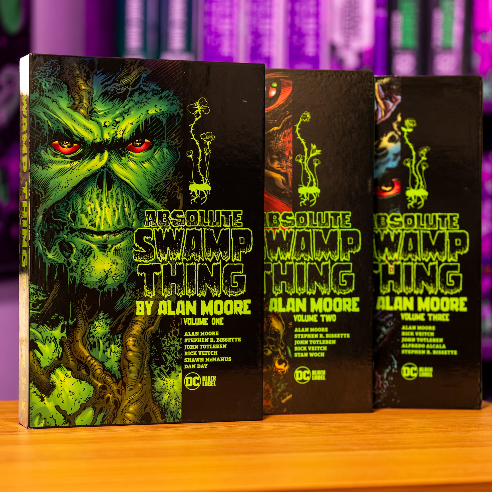 Absolute Swamp Thing by Alan Moore Complete Hardcover Bundle Vol. 1–3