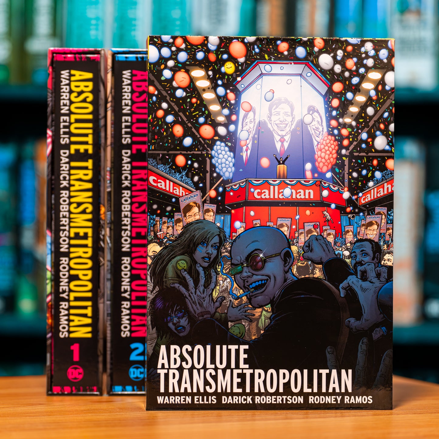 Absolute Transmetropolitan Complete Three Volume Hardcover Bundle