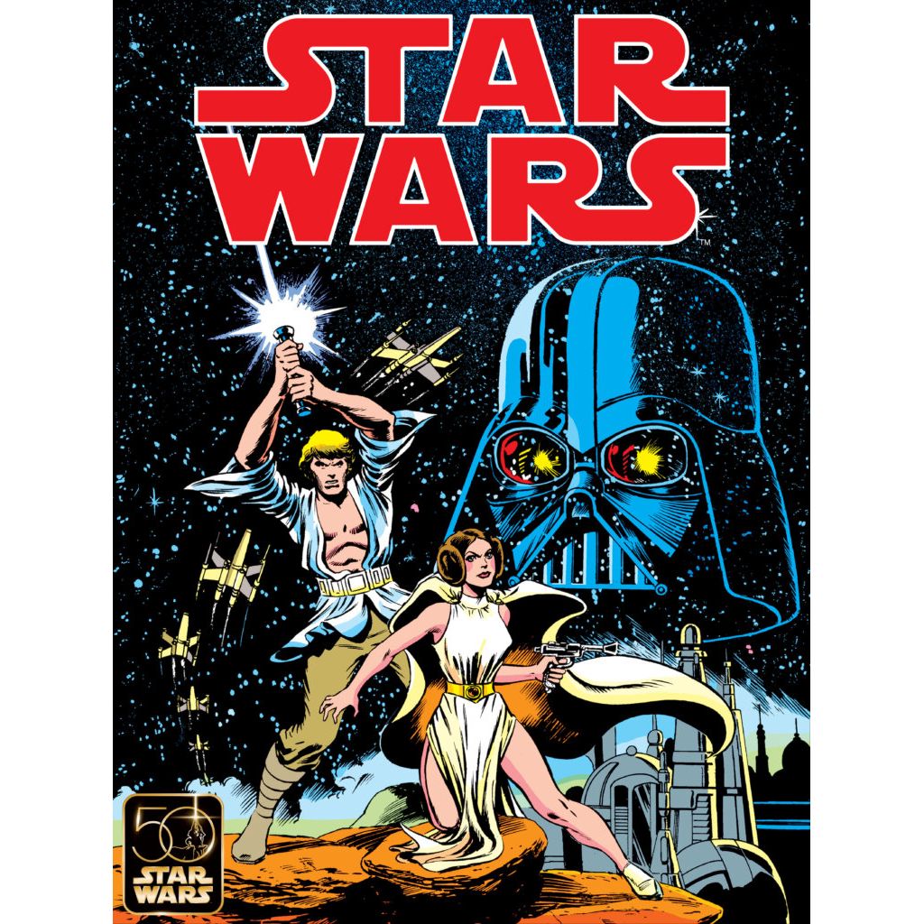 Star Wars: A New Hope 50th Anniversary Deluxe Edition HC - On Sale Date:  April 27, 2027