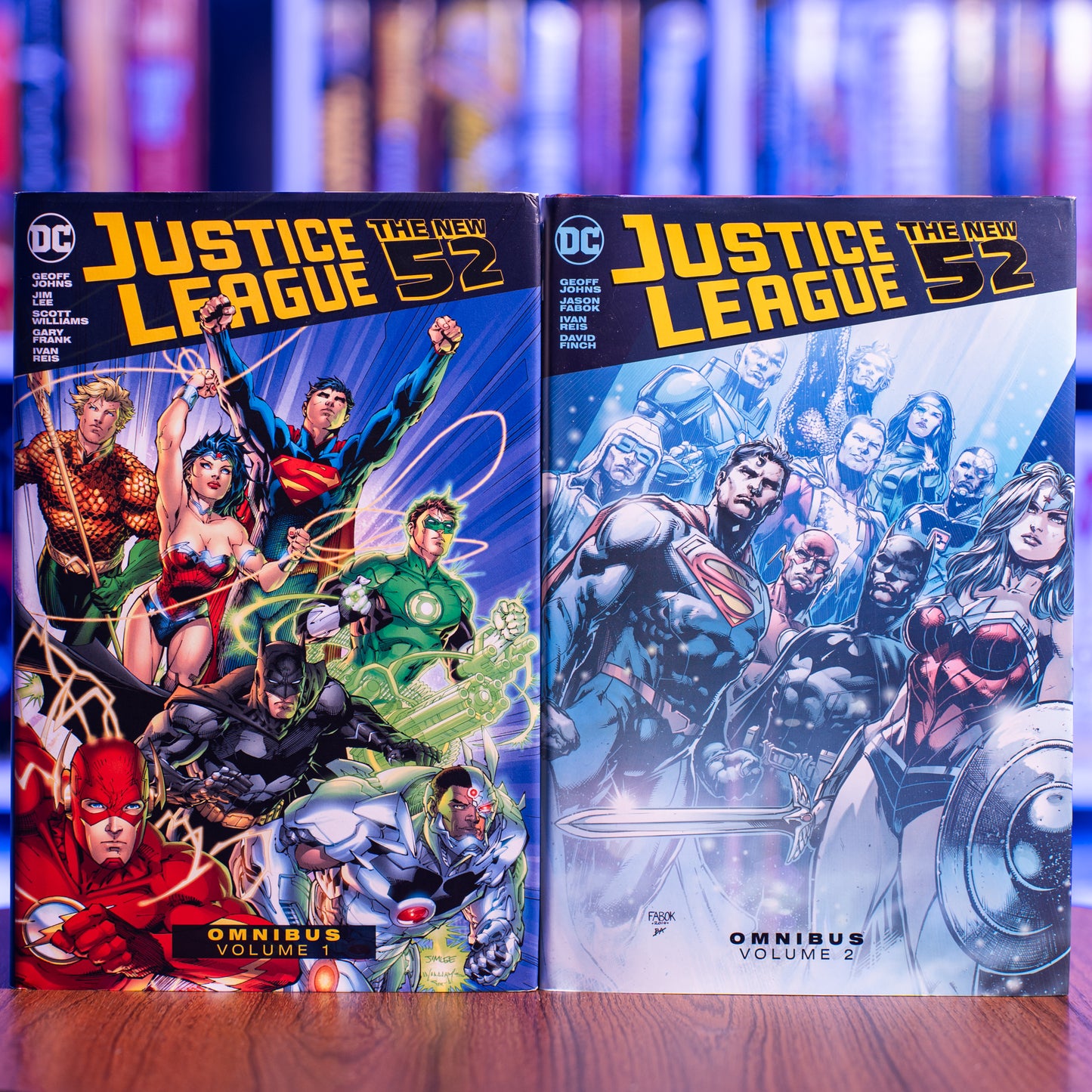 Justice League: The New 52 Omnibus Vol. 1 and 2 Bundle by Geoff John's