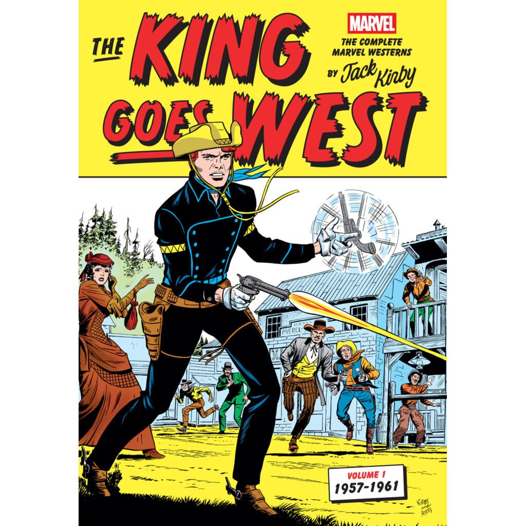 The King Goes West: The Complete Marvel Westerns by Jack Kirby Volume 1–1957-1961 HC - On Sale Date: February 2, 2027