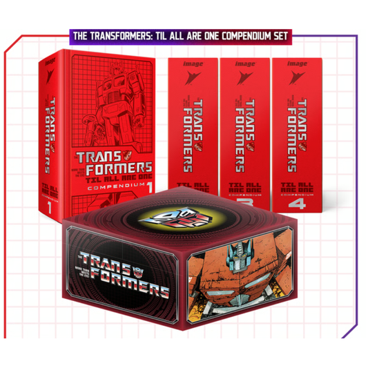 Grimlock THE TRANSFORMERS: TIL ALL ARE ONE Compendium Hardcover box set - Autobot Edition KICKSTARTER EXCLUSIVE WITHOUT STRETCH GOALS ESTIMATED DECEMBER 2025