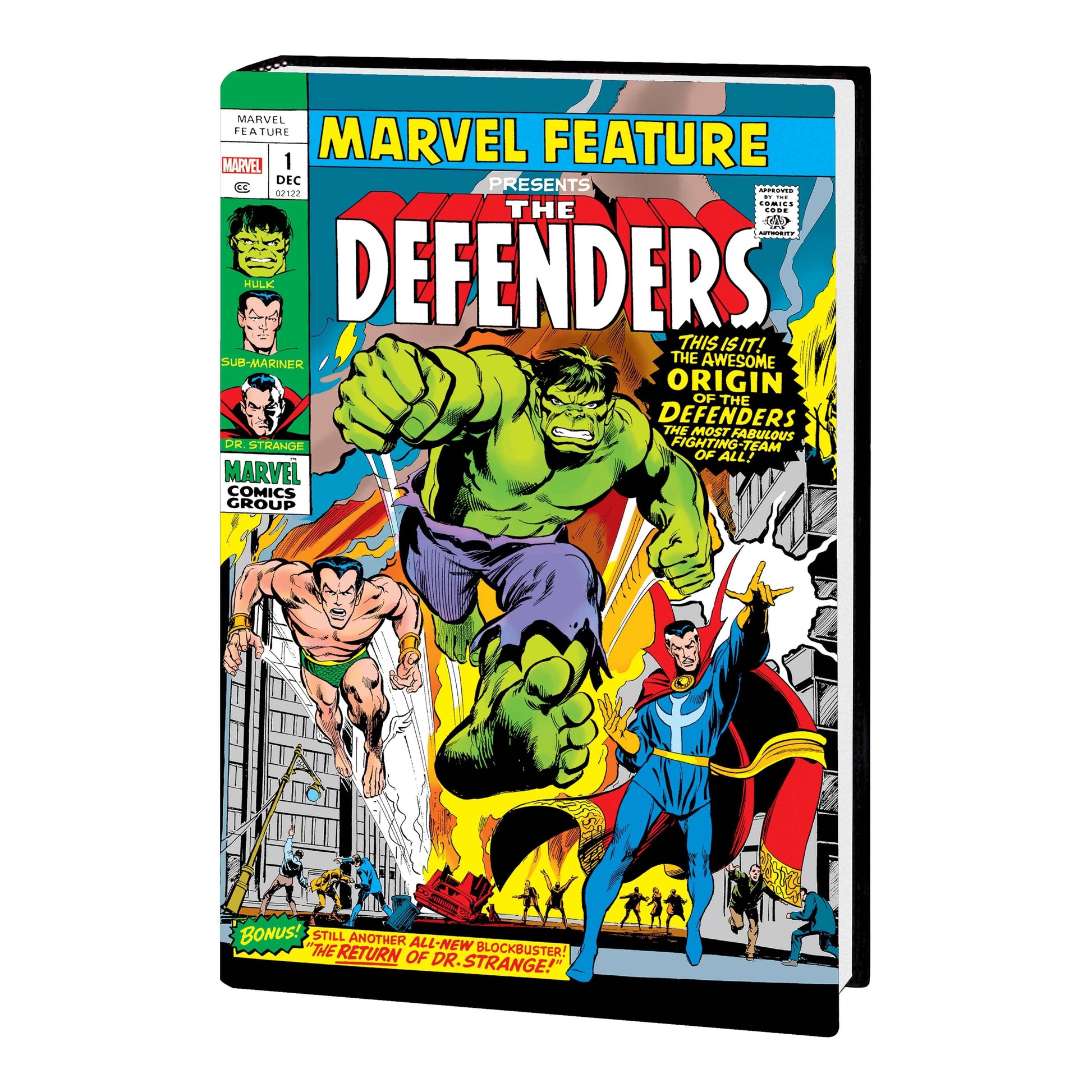 DEFENDERS OMNIBUS HC VOL 01 ADAMS DM VAR